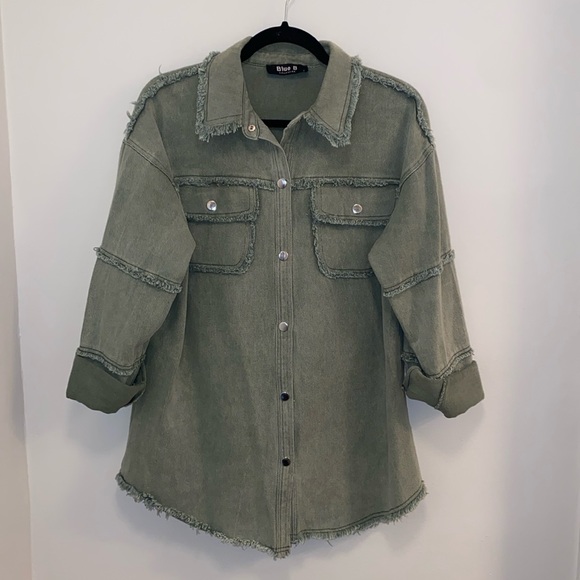 Blue B Collection Smiley Face Jacket - Picture 2 of 3